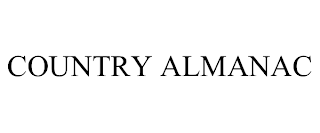 COUNTRY ALMANAC