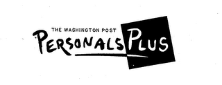 THE WASHINGTON POST PERSONALS PLUS