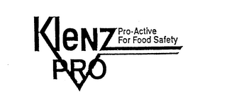 KLENZ PRO PRO-ACTIVE FOR FOOD SAFETY