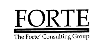 FORTE THE FORTE' CONSULTING GROUP