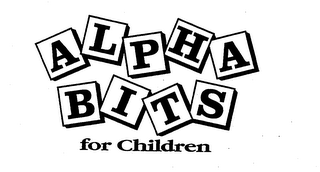 ALPHA BITS FOR CHILDREN