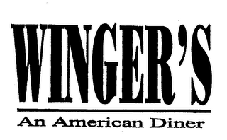 WINGER'S AN AMERICAN DINER