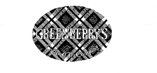 GREENBERRY'S COFFEE & TEA COMPANY