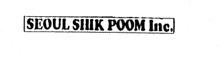 SEOUL SHIK POOM INC.