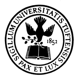 SIGILLUM UNIVERSITATIS TUFTENSIS PAX ETLUX