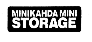 MINIKAHDA MINI STORAGE