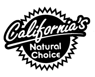 CALIFORNIA'S NATURAL CHOICE