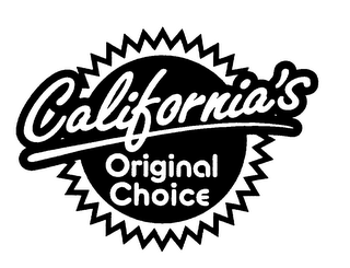 CALIFORNIA ORIGINAL CHOICE