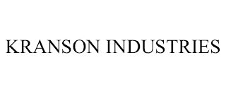 KRANSON INDUSTRIES