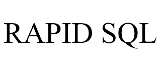 RAPID SQL