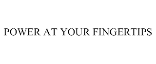 POWER AT YOUR FINGERTIPS