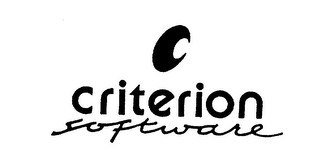 CRITERION SOFTWARE