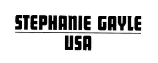 STEPHANIE GAYLE USA
