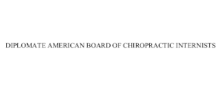 DIPLOMATE AMERICAN BOARD OF CHIROPRACTIC INTERNISTS