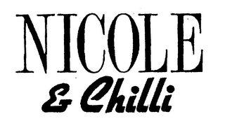 NICOLE & CHILLI