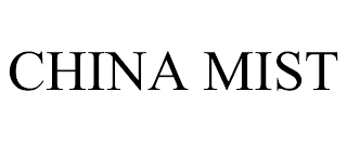 CHINA MIST