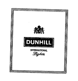 DUNHILL INTERNATIONAL LIGHTS