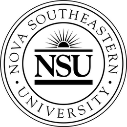 NSU NOVA SOUTHEASTERN UNIVERSITY