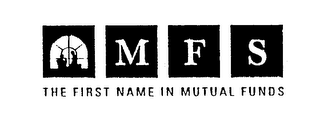 MFS THE FIRST NAME IN MUTUAL FUNDS