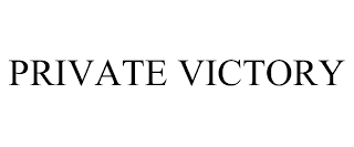 PRIVATE VICTORY