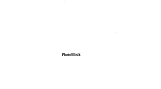 PHOTOBLOCK