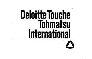 DELOITTE TOUCHE TOHMATSU INTERNATIONAL