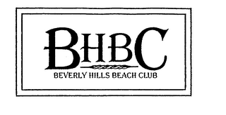 BHBC BEVERLY HILLS BEACH CLUB