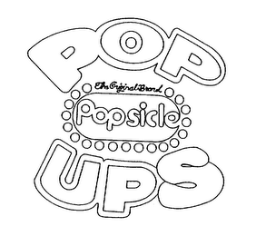 POP UPS THE ORIGINAL BRAND POPSICLE