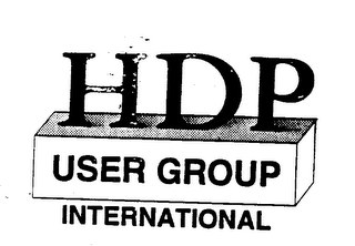 HDP USER GROUP INTERNATIONAL