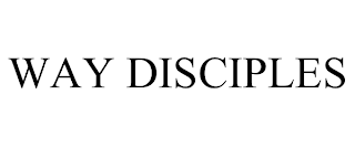 WAY DISCIPLES