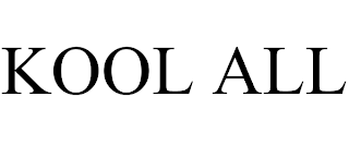 KOOL ALL