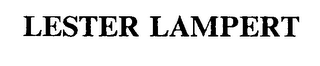 LESTER LAMPERT