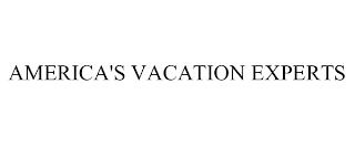 AMERICA'S VACATION EXPERTS