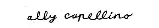 ALLY CAPELLINO