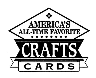 AMERICA'S ALL-TIME FAVORITE CRAFTS CARDS