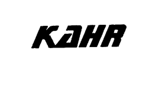 KAHR