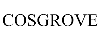 COSGROVE