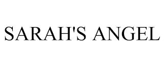 SARAH'S ANGEL