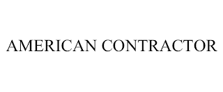 AMERICAN CONTRACTOR