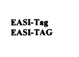 EASI-TAG EASI-TAG