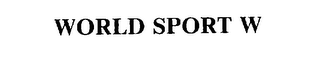 WORLD SPORT W