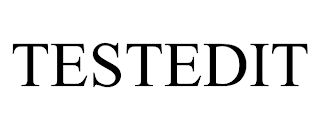 TESTEDIT