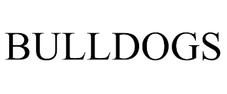 BULLDOGS