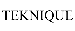 TEKNIQUE