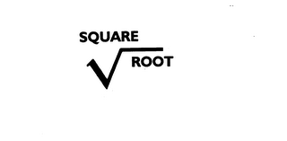 SQUARE ROOT