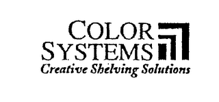 COLOR SYSTEMS CREATIVE SHELVING SOLUTIONS