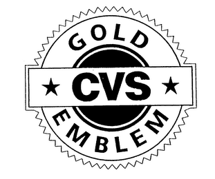 CVS GOLD EMBLEM