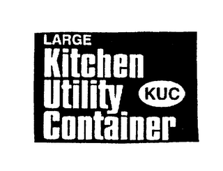 LARGE KITCHEN UTILITY CONTAINER KUC