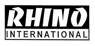 RHINO INTERNATIONAL