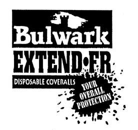 BULWARK EXTEND FR DISPOSABLE COVERALLS YOUR OVERALL PROTECTION